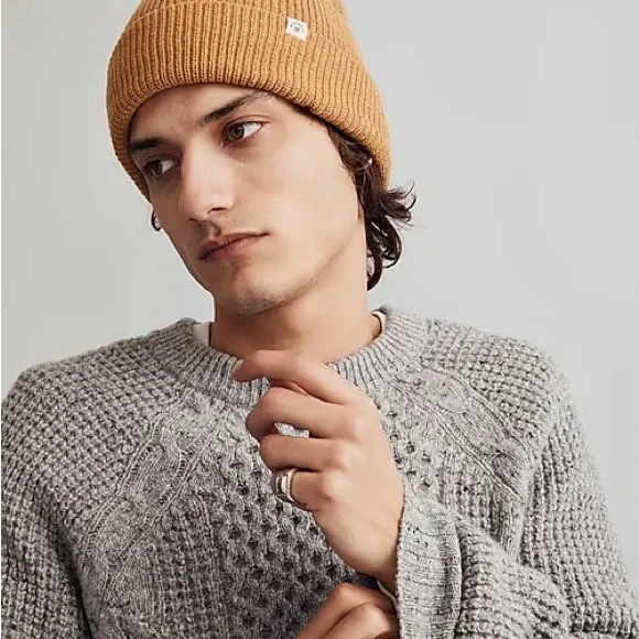 NWT Madewell Cableknit Fisherman Sweater - Picture 2 of 6